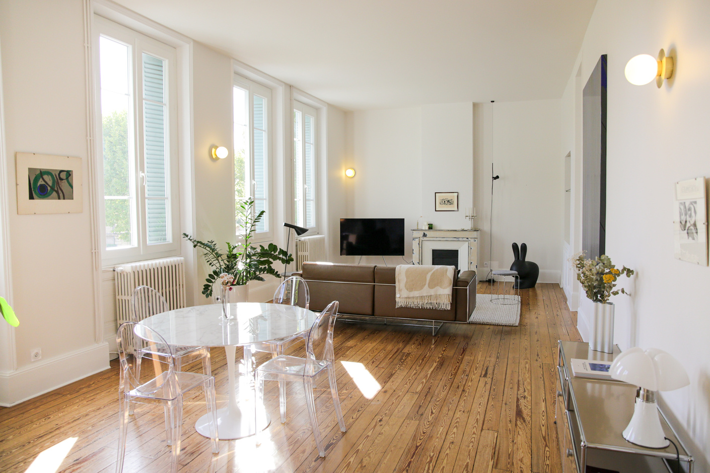 Appartement de caractère de122 m2 avec jardin privatif à Romans-sur-Isère